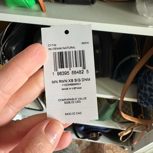 Coach Denim Mini Rowan - Picture 6 of 9